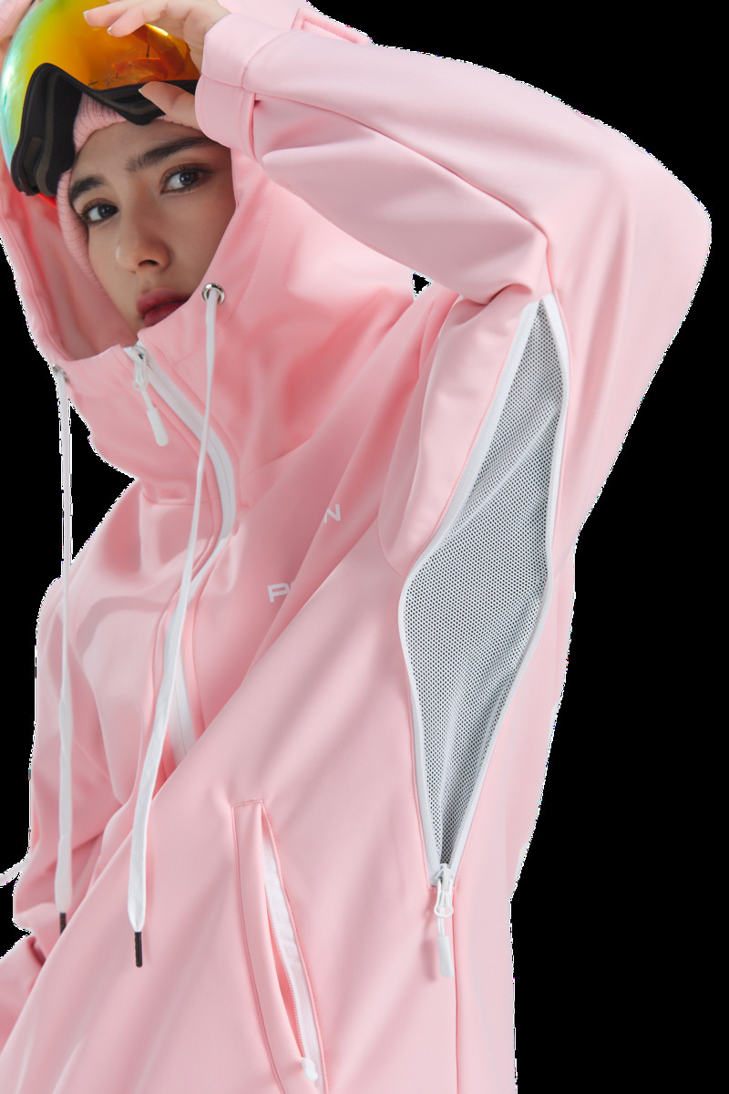 POWDERUN Slidinėjimo ir snieglenčių striukė, moteriška vyriška megztinis, atsparus vandeniui