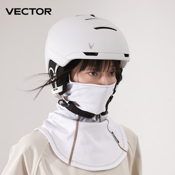 VECTOR Дишаща ски на открито, сноуборд, мотоциклет, зимна топла спортна маска за половината лице, капак, триъгълен шал, ски маска