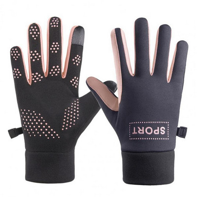 1 pora pirštinių jutiklinis ekranas Patogus, atsparus vėjui, neslystantis, sugeriantis prakaitą, išlaiko šilumą, kvėpuojantis, žiemos šiltas bėgimo sportas