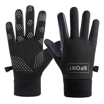 1 pora pirštinių jutiklinis ekranas Patogus, atsparus vėjui, neslystantis, sugeriantis prakaitą, išlaiko šilumą, kvėpuojantis, žiemos šiltas bėgimo sportas