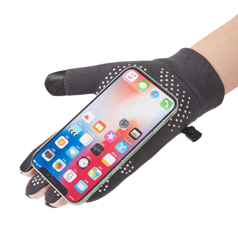 1 pora pirštinių jutiklinis ekranas Patogus, atsparus vėjui, neslystantis, sugeriantis prakaitą, išlaiko šilumą, kvėpuojantis, žiemos šiltas bėgimo sportas