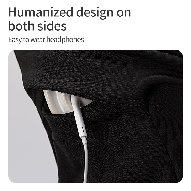 COPOZZ vaikų žieminė balaklava slidinėjimo kaukė dviračių slidinėjimui šiluminė kaukė vaikams lauke, vėjui atspari, šilta galvos apdangalai pusės veido kaukė