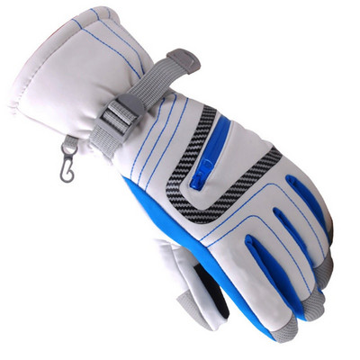 1 par zimskih toplih vodootpornih skijaških rukavica Dječaci Djevojčice Tinejdžeri Odrasle sportske biciklističke rukavice Vjetrootporne skijaške rukavice za daskanje na snijegu