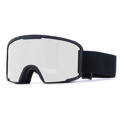 Noi ochelari de schi anti-ceață cu strat dublu burete Ochelari de schi cu cadru mare Ochelari de schi pentru bărbați și femei în aer liber Ochelari de snowboard pentru alpinism