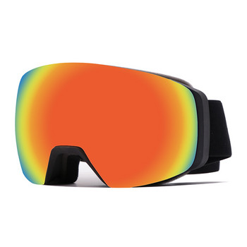 2021 Зимни ски очила Сменяеми магнитни лещи против замъгляване огледало за сняг UV400 възрастни мъже жени двойна дъска на открито каране на ски Goggl