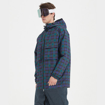 Μπουφάν σκι Νέα μπλουζάκια Γυναικεία Ανδρικά Μπουφάν Snowboard για εξωτερικούς χώρους Κοστούμια για σκι Παχύ ζεστά χειμωνιάτικα παλτά Αντιανεμικά αδιάβροχα