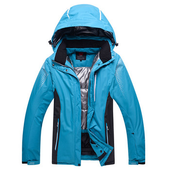 2018 Νέα Hot Sale Ανδρικό μπουφάν για σκι αδιάβροχο αντιανεμικό γυναικείο ζεστό μπουφάν Χειμερινά αθλητικά πυκνά ρούχα Ενδύματα σκι για ενήλικες
