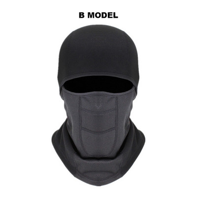 TH05 žieminė terminė vilna slidinėjimo kaukė Visą veidą dengianti snieglentės gaubto šalikai lauke sportiniai vėjui atsparūs dviračių galvos apdangalai balaklava