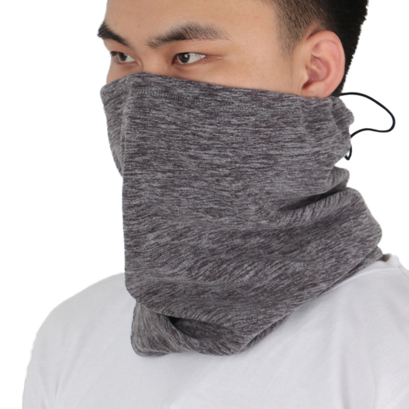 Žieminis Fleece kaklo šildomas šalikas dviratininkas nuo vėjo sportinis dulkėms atsparus puskaukės snieglenčių šalčiui atsparus šalikas vyrams ir moterims