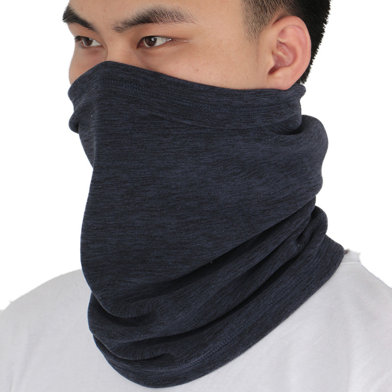Žieminis Fleece kaklo šildomas šalikas dviratininkas nuo vėjo sportinis dulkėms atsparus puskaukės snieglenčių šalčiui atsparus šalikas vyrams ir moterims