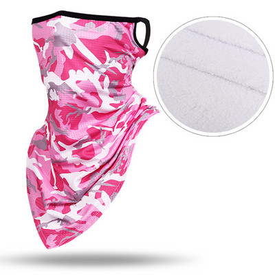 Taktinis žiemos slidinėjimo šalikas vamzdis Camo vilnos veidą dengiantis kaukė Šalikas Karinis trikampis bandana vėjui atsparus kaklo getras vyrams, moterims