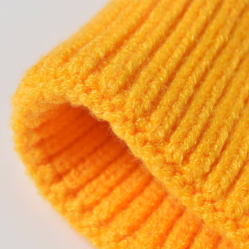 Slidinėjimo kepuraitė Žieminė mezgimo kepurė Moteriška Vienspalvė Šilta Ausų Apsauginė Skrybėlė Vyriška Lauko Dviračių Vilnonė Skrybėlė Laisvalaikės Beanies Trikotažo kepurė