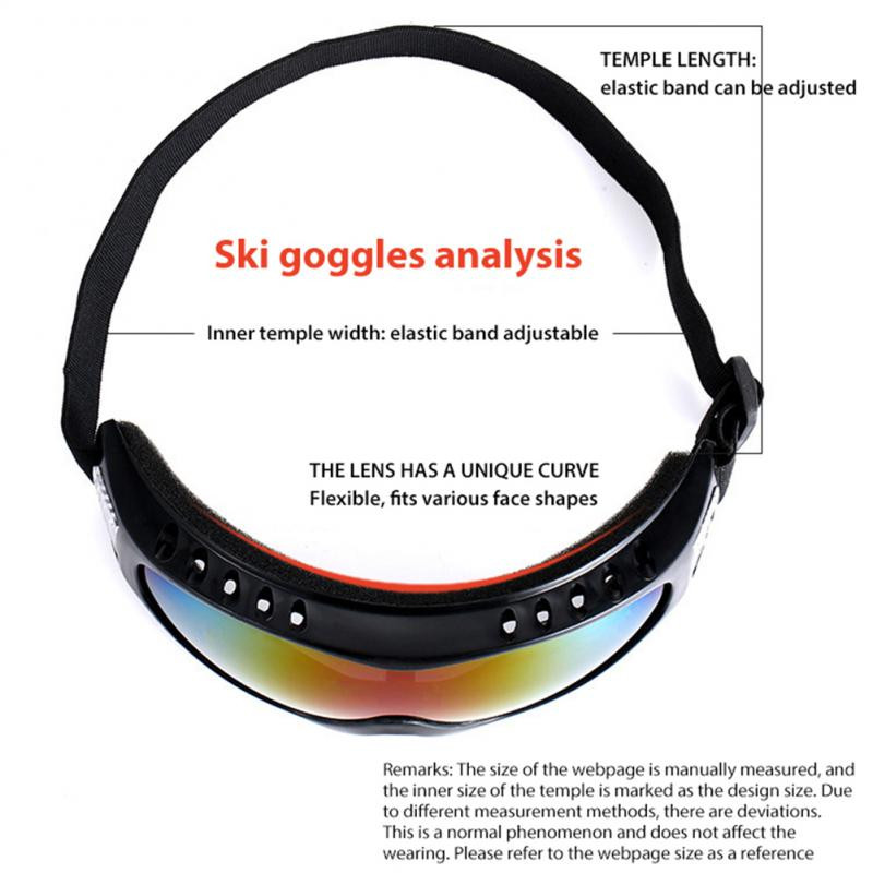 Žieminiai vėjui atsparūs slidinėjimo akiniai akiniai lauko sportui CS akiniai slidinėjimo akiniai UV400 dulkėms atsparūs motociklų dviračių akiniai