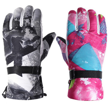 Υπαίθρια αθλήματα Γυναικεία γάντια σκι για άντρες βουνό αδιάβροχα γάντια σύζυγος για χιόνι Χειμερινά ανδρικά γάντι ποδηλασίας Ζεστά γυναικεία γάντια ρούχα