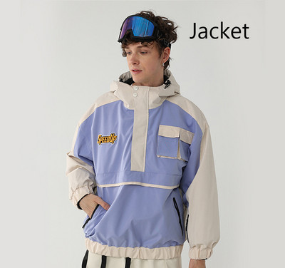 2023 m. žiemos nauja viršutinė slidinėjimo striukė, moteriška, vyriška lauko sportinė snieglenčių striukė, atspari vėjui, vandeniui atspari gobtuvui, šiltas sniego kostiumas