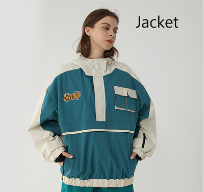 2023 m. žiemos nauja viršutinė slidinėjimo striukė, moteriška, vyriška lauko sportinė snieglenčių striukė, atspari vėjui, vandeniui atspari gobtuvui, šiltas sniego kostiumas