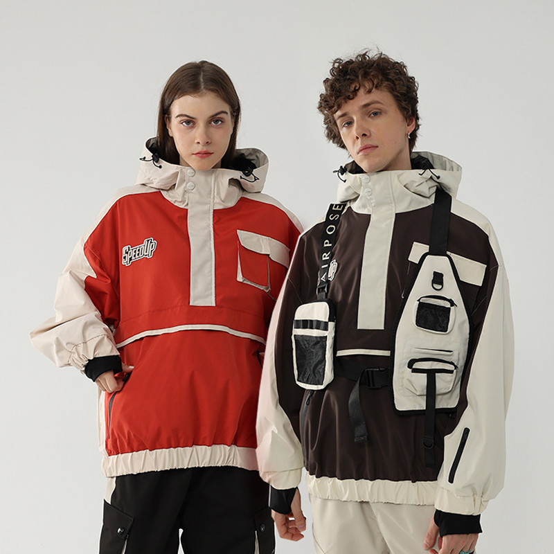 2023 m. žiemos nauja viršutinė slidinėjimo striukė, moteriška, vyriška lauko sportinė snieglenčių striukė, atspari vėjui, vandeniui atspari gobtuvui, šiltas sniego kostiumas