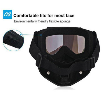 Γυαλιά ηλίου ποδηλασίας Riding Motocross Ski Μάσκα γυαλιών Snowboard Γυαλιά κράνος Tactical αντιανεμικά γυαλιά μοτοσικλέτας Γυαλιά νέα