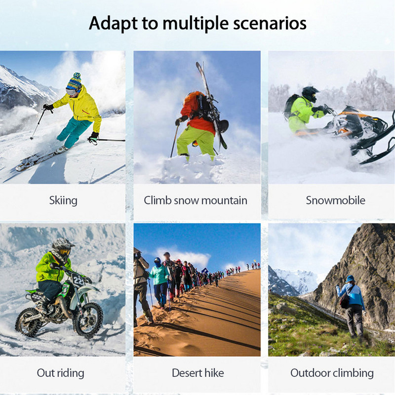 Žieminiai slidinėjimo akiniai Vyrai, moterys, atsparūs vėjui, apsaugantys nuo UV spindulių, sportiniai akiniai, atsparūs dulkėms, slidinėjimo akiniai, dviračiai, sniego motociklai, važinėti nuo saulės