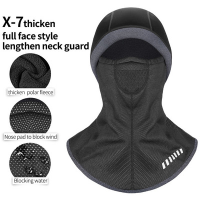 KUTOOK meleg símaszk Snowboard Shield kerékpáros fejfedő Téli kerékpáros sál kerékpáros fejfedő sapka Face Thermal polár síelőke