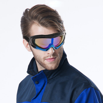 1PC Γυαλιά Σκι Γυαλιά Snowboard Γυαλιά Σκι Γυαλιά Χιονιού Γυαλιά Εξωτερικής Ασπίδας για Ενήλικες Παιδιά Μπλε