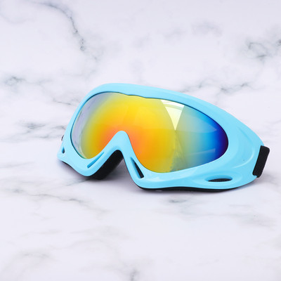 1 vnt slidinėjimo akiniai snieglenčių slidinėjimo akiniai sniego akiniai lauko skydai suaugusiems vaikams mėlyni