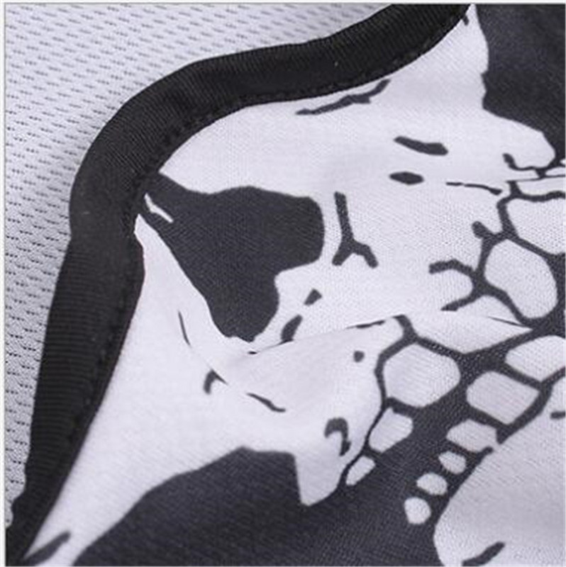 Mască de față cu uscare rapidă Respirabil Călărie Drumeții Sking Motocicletă Esarfă Cap Protecție solară Rezistent la vânt Capace 3D Cs Mască de față cu craniu