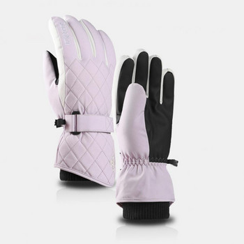 1 ζευγάρι γάντια σκι Μοντέρνα αντιρυτιδική οθόνη αφής για καθημερινή χρήση Γυναικεία γάντια ποδηλασίας γάντια ιππασίας