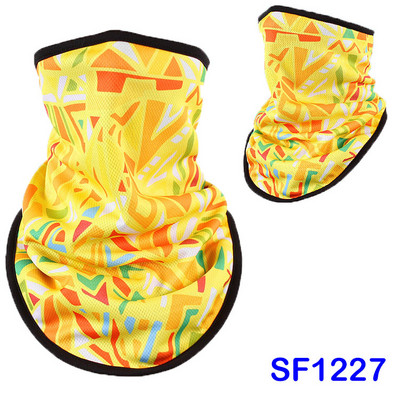 WildSurfer Vyrų Žiemos Slidinėjimo Seilinukai Moteriški Slidinėjimo Veido Kaukė Snieglentės Šildytuvas Polar Fleece Šalikas 3D Spausdintas Unisex Trikampis Šalikas J47