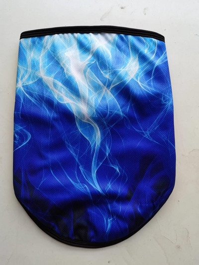 WildSurfer Vyrų Žiemos Slidinėjimo Seilinukai Moteriški Slidinėjimo Veido Kaukė Snieglentės Šildytuvas Polar Fleece Šalikas 3D Spausdintas Unisex Trikampis Šalikas J47