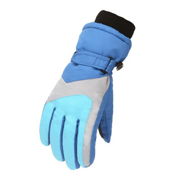 Για πατινάζ στο χιόνι Snowboard Αντιανεμικό χοντρό ζεστό αθλητικό γάντια ιππασίας Παιδικά γάντια σκι Μακρυμάνικα γάντια