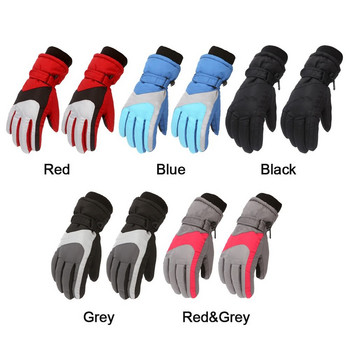 Για πατινάζ στο χιόνι Snowboard Αντιανεμικό χοντρό ζεστό αθλητικό γάντια ιππασίας Παιδικά γάντια σκι Μακρυμάνικα γάντια