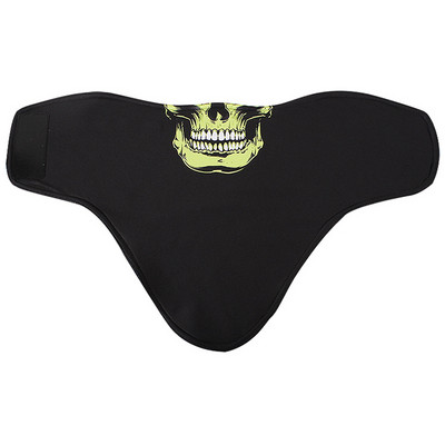 Slidinėjimo Seilinukai Snieglentės Šalikas Slidinėjimas Viso veido Kaukė Žieminė Kaklo Buff Šilta Važiavimas Dviračiu Motociklas Vėjui atspari veido kaukė Kaukolė 3D spausdinta