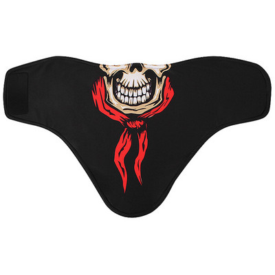 Slidinėjimo Seilinukai Snieglentės Šalikas Slidinėjimas Viso veido Kaukė Žieminė Kaklo Buff Šilta Važiavimas Dviračiu Motociklas Vėjui atspari veido kaukė Kaukolė 3D spausdinta