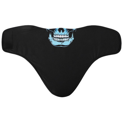 Slidinėjimo Seilinukai Snieglentės Šalikas Slidinėjimas Viso veido Kaukė Žieminė Kaklo Buff Šilta Važiavimas Dviračiu Motociklas Vėjui atspari veido kaukė Kaukolė 3D spausdinta