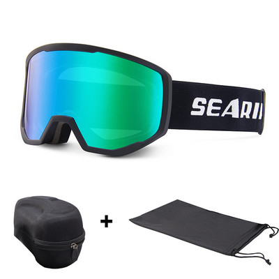 Ски очила Мъжки зимни Спортни очила за сняг Двуслойни очила против мъгла Дамски UV защита Спортни очила за колоездене Сноуборд Ски