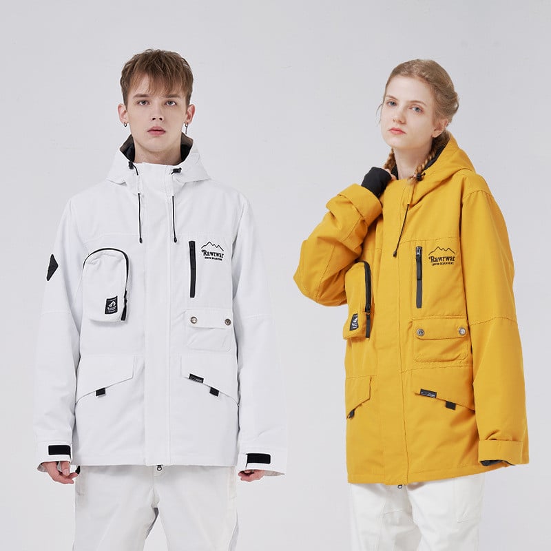 Moteriškos naujos slidinėjimo striukės viršūnės Šiltos lauko sportinės snieglenčių striukės Vyriškos, atsparios vėjui ir vandeniui atsparus slidinėjimo kostiumas žieminiai drabužiai, paltai su gobtuvu