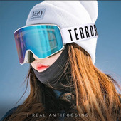 Téli új sílécek snowboard szemüvegek hó kültéri női motoros szán kerékpározás férfi kétrétegű kétrétegű páramentesítő síelés Google-k