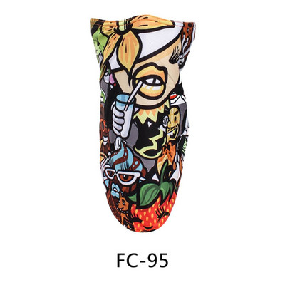 2 sluoksnių vilnonis pamušalas terminei slidinėjimo pusei veido kaukė žiemai, šiltai, vėjui atsparūs slidinėjimo seilinukai Spausdinti snieglenčių gaubto dangtelį Sycling sportinis šalikas