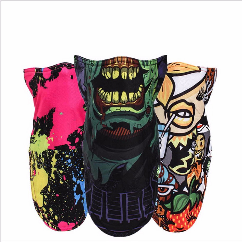 2 sluoksnių vilnonis pamušalas terminei slidinėjimo pusei veido kaukė žiemai, šiltai, vėjui atsparūs slidinėjimo seilinukai Spausdinti snieglenčių gaubto dangtelį Sycling sportinis šalikas