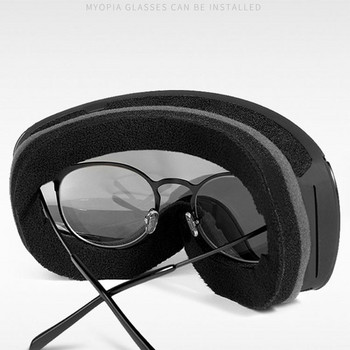 Ски очила Мъжки спортни ски очила Моторни шейни Дамски двуслойни противозамъгляващи се слънчеви очила за сняг Очила за планинарство Сноуборд