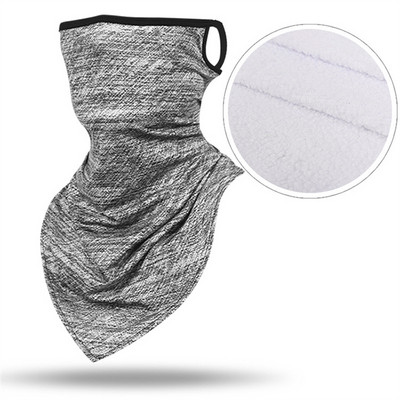 Muž Žena Zimná teplá cyklistická šatka, nákrčník, trubicová šatka, kryt uší, kukla, vetruodolná cyklistická maska na tvár, lyžiarska maska, šatka