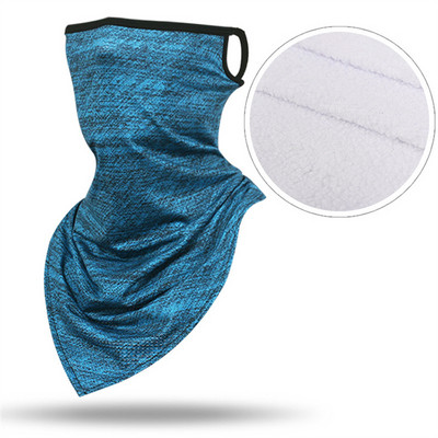 Muž Žena Zimná teplá cyklistická šatka, nákrčník, trubicová šatka, kryt uší, kukla, vetruodolná cyklistická maska na tvár, lyžiarska maska, šatka