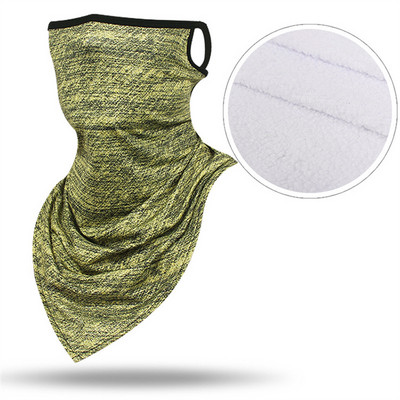 Muž Žena Zimná teplá cyklistická šatka, nákrčník, trubicová šatka, kryt uší, kukla, vetruodolná cyklistická maska na tvár, lyžiarska maska, šatka