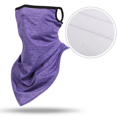 Muž Žena Zimná teplá cyklistická šatka, nákrčník, trubicová šatka, kryt uší, kukla, vetruodolná cyklistická maska na tvár, lyžiarska maska, šatka