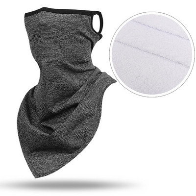 Muž Žena Zimná teplá cyklistická šatka, nákrčník, trubicová šatka, kryt uší, kukla, vetruodolná cyklistická maska na tvár, lyžiarska maska, šatka