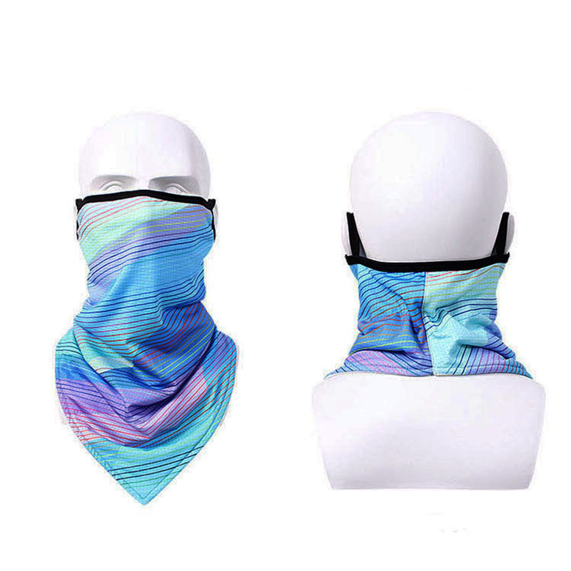 Muž Žena Zimná teplá cyklistická šatka, nákrčník, trubicová šatka, kryt uší, kukla, vetruodolná cyklistická maska na tvár, lyžiarska maska, šatka
