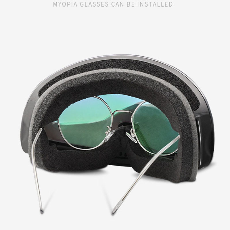 2022 m. Slidinėjimo akiniai Žieminiai Vyriški Magnetiniai Sportiniai Trumparegiai Dvisluoksniai Nuo rasojimo UV Apsauginiai akiniai Moteriški Slidinėjimo akiniai snieglenčių sportui