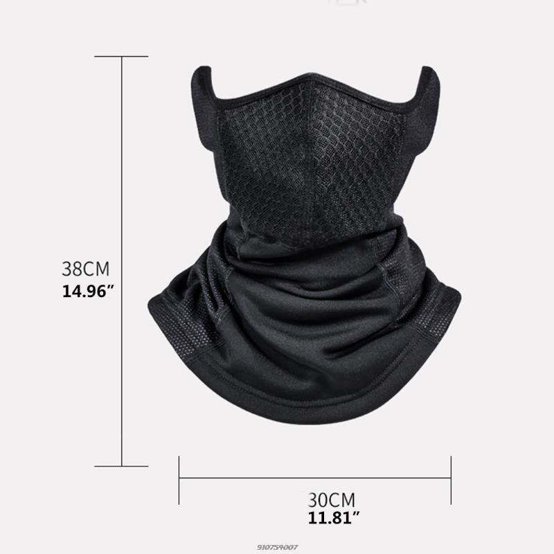 Bandana maska za pokrivanje pola lica, grijač za vrat, zimska višenamjenska motociklistička kapa za glavu, ovratnik, lagani šal s isporukom