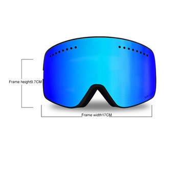 Γυαλιά χιονοσανίδας σκι Γυαλιά βουνού για σκι Γυαλιά χιονιού Γυαλιά χειμερινού αθλητισμού Γυαλιά χιονιού Γυαλιά ποδηλασίας Ανδρικά γυαλιά ηλίου